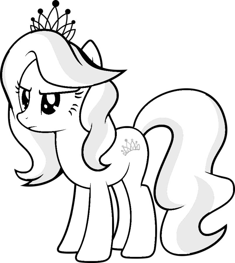 Kolorowanka zła Diamond Tiara